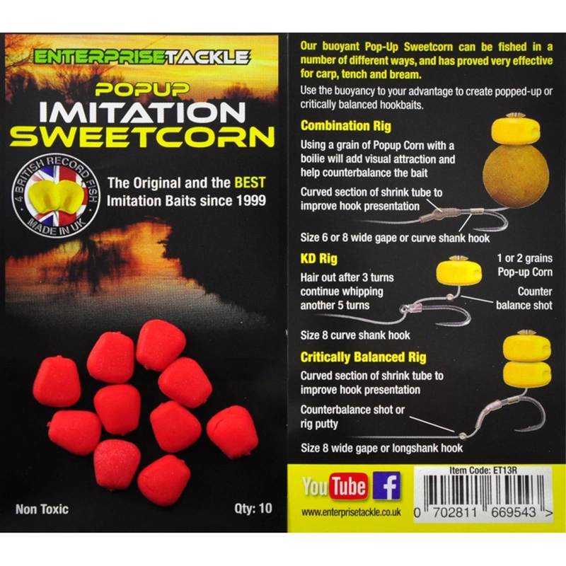 Enterprise Pop-Up Sweetcorn Red Strawberry